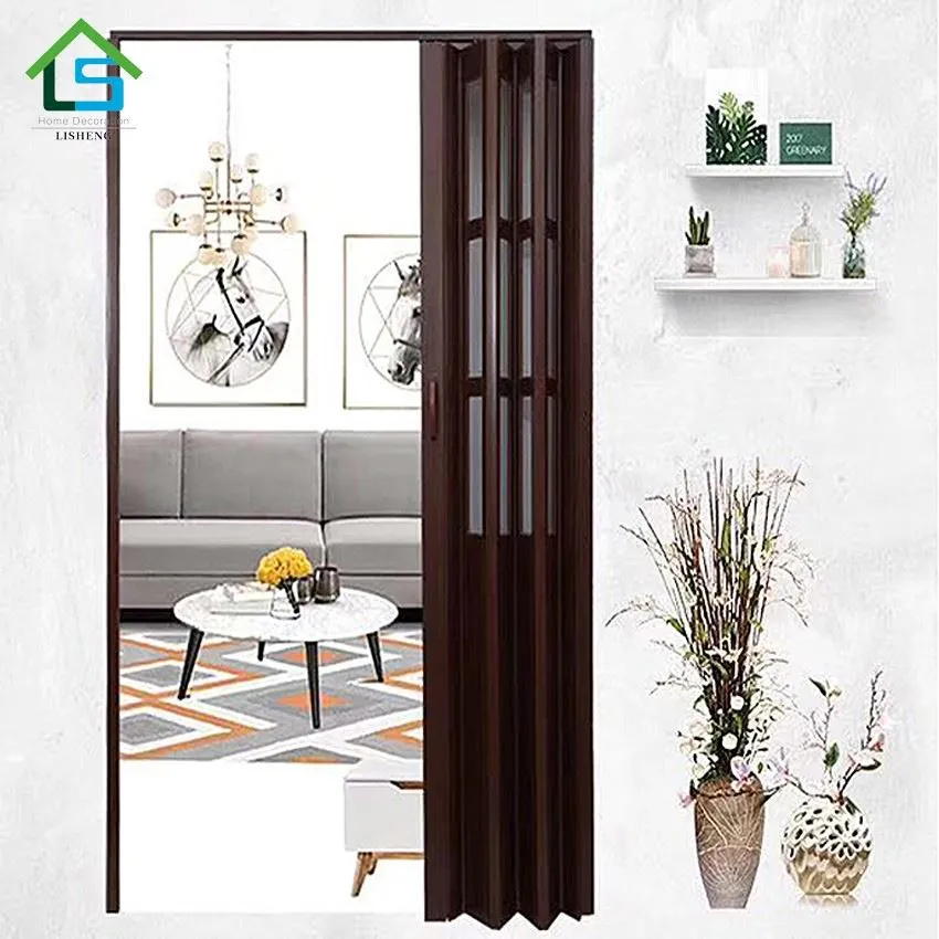Wood PVC Folding Door