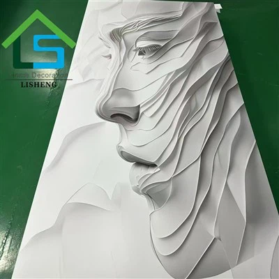 Şık ev tasarımı için modern 2025 UV mermer duvar panelleri